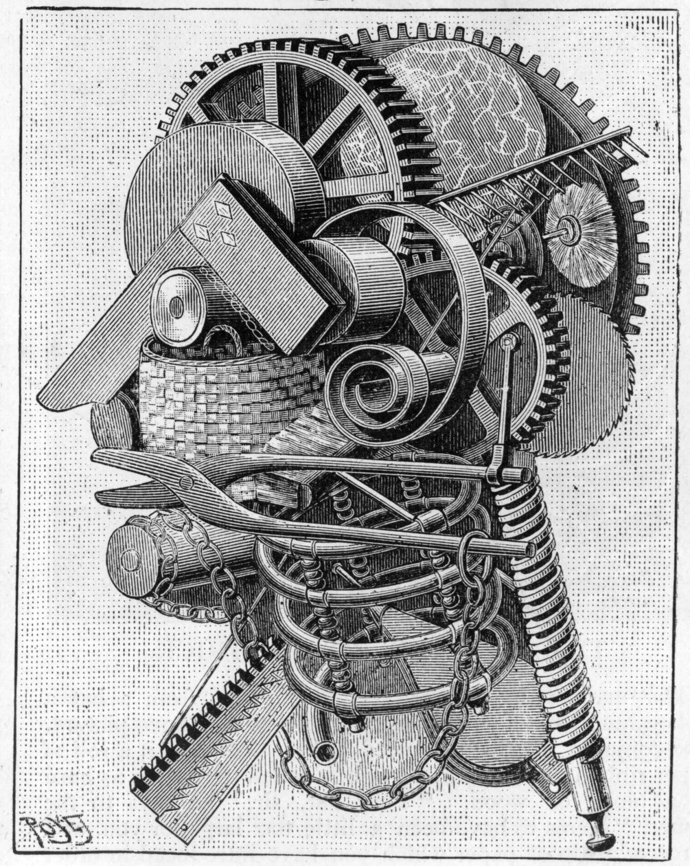 Lederen for en oppfinner, 1893 av Louis Poyet