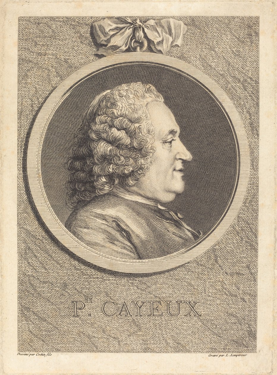 Philippe Cayeux av Louis Simon Lempereur after Charles Nicolas Cochin II