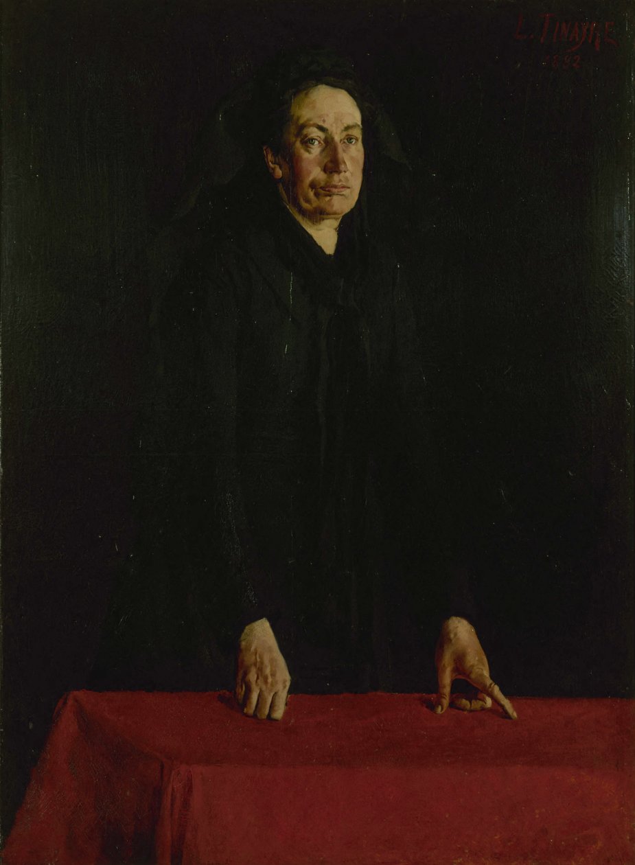 Portrett av Louise Michel 1830-1905, 1882. av Louis Tinayre
