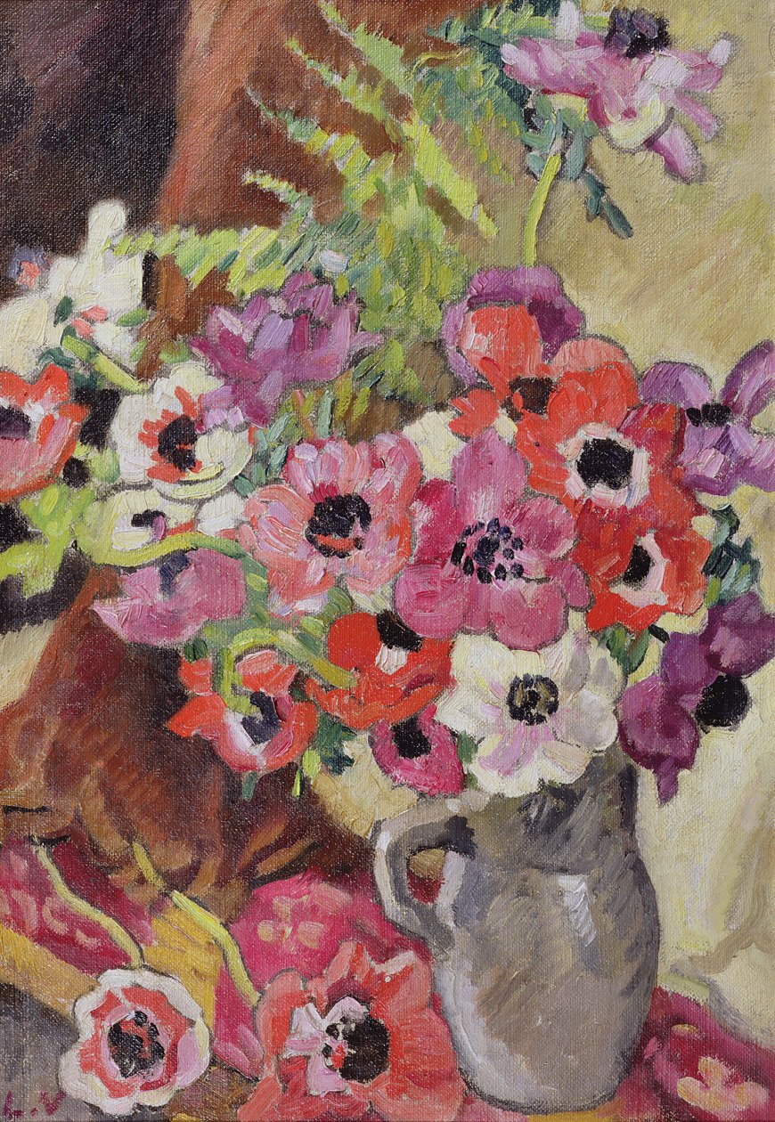 Anemoner av Louis Valtat