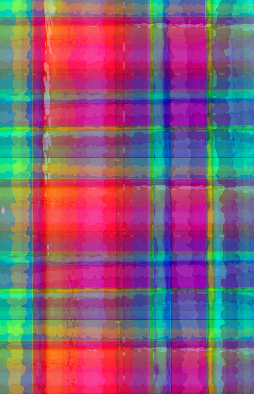 Bright Plaid (digital) av Louisa Hereford
