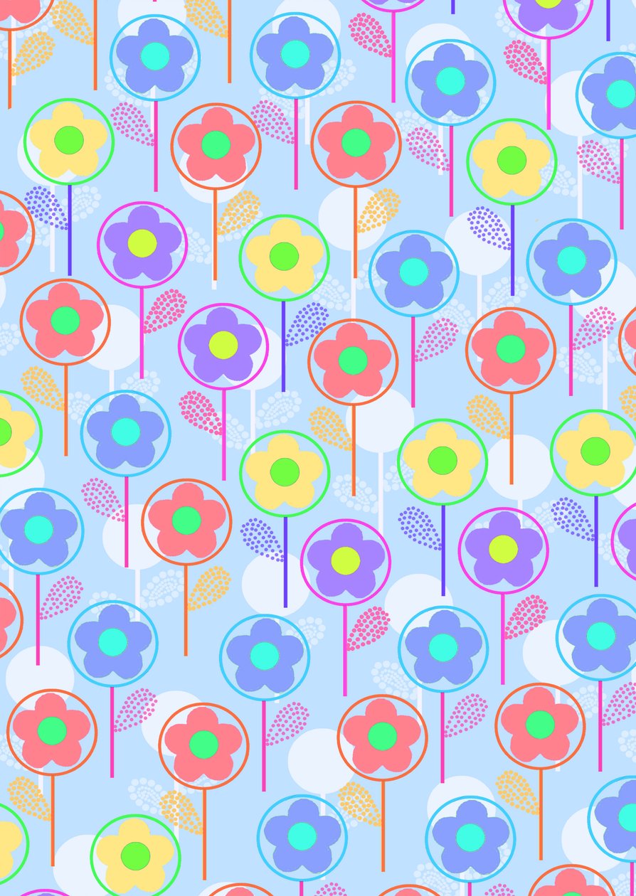 Blomster (digitale) av Louisa Hereford