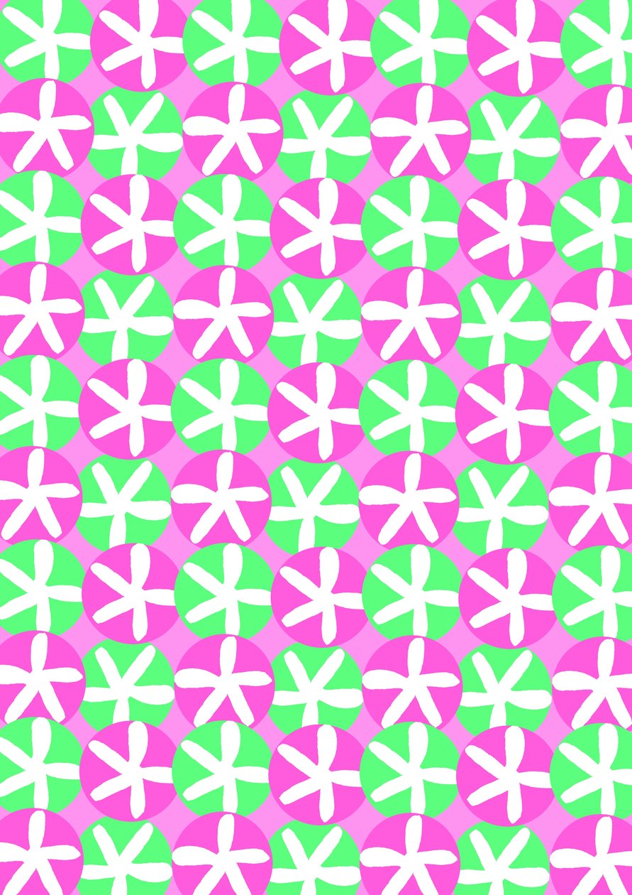 Blomster og flekker (digitale) av Louisa Hereford