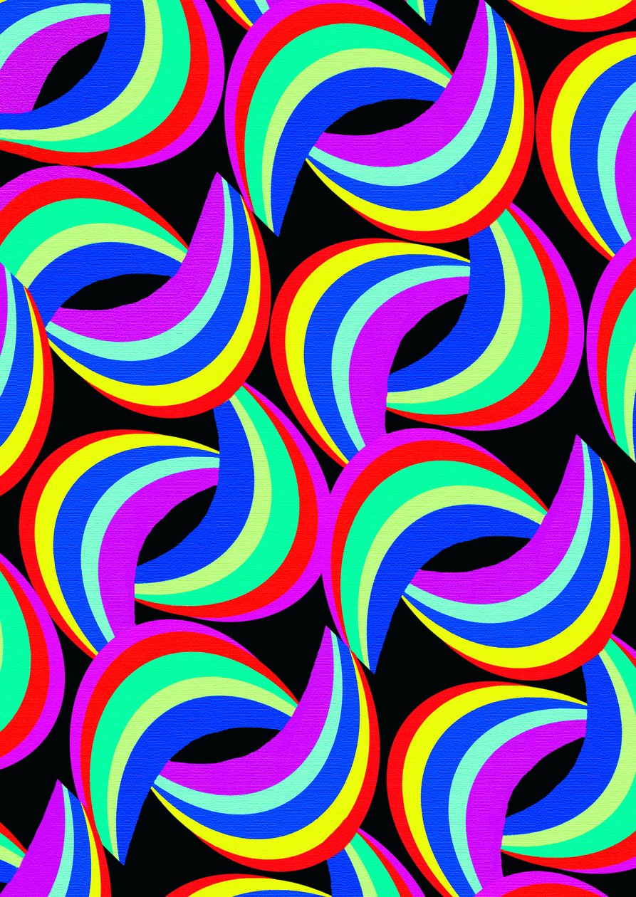 Rainbow Print (digitalt) av Louisa Hereford