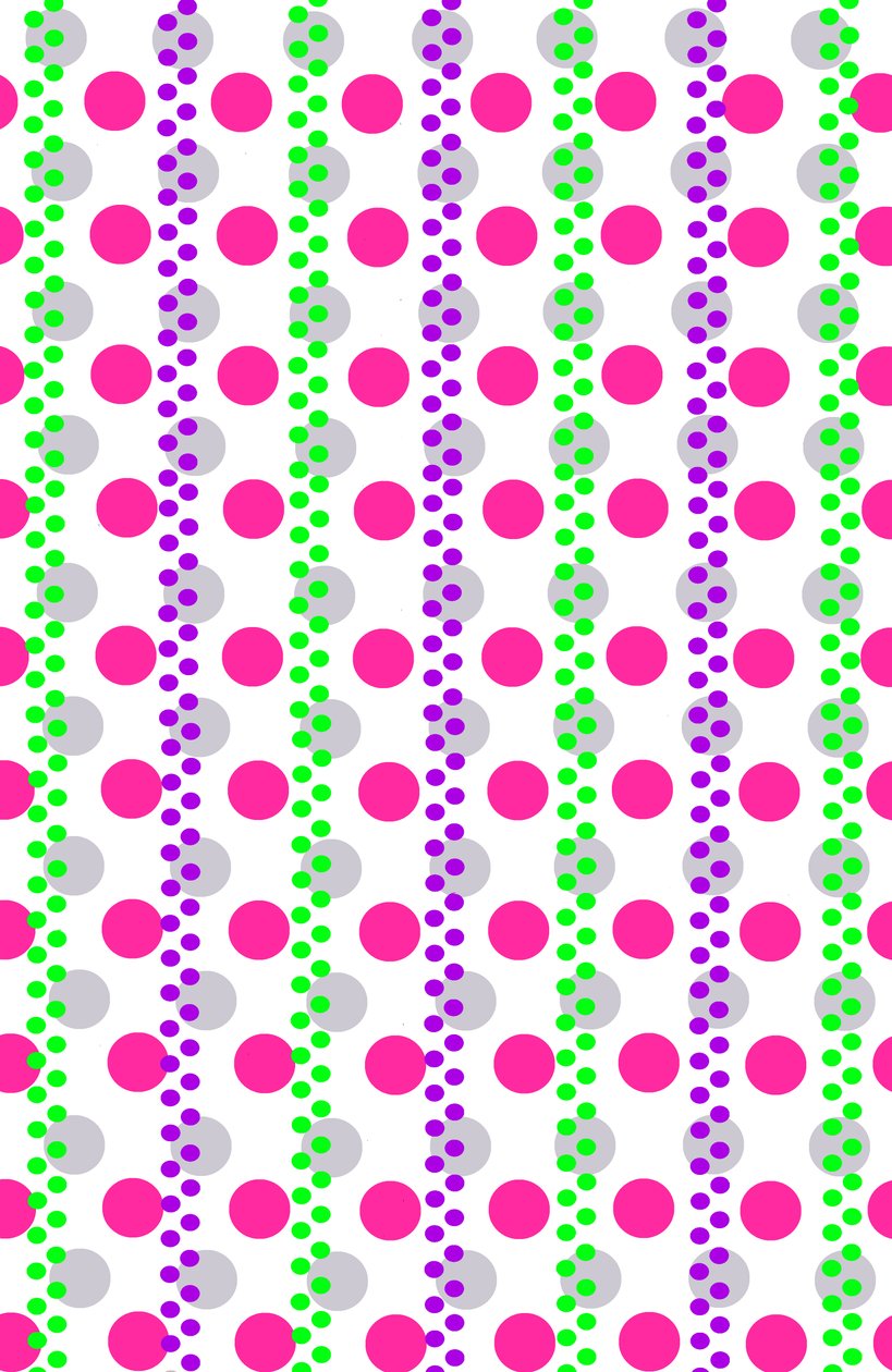 Spotty Stripe, 2014 (digitale medier) av Louisa Hereford