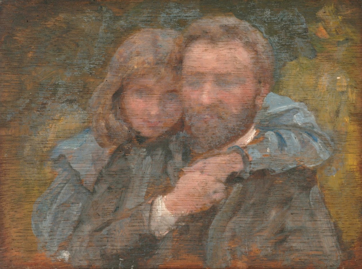 Enrico og Estella Canziani, 1880-1900. av Louisa Starr