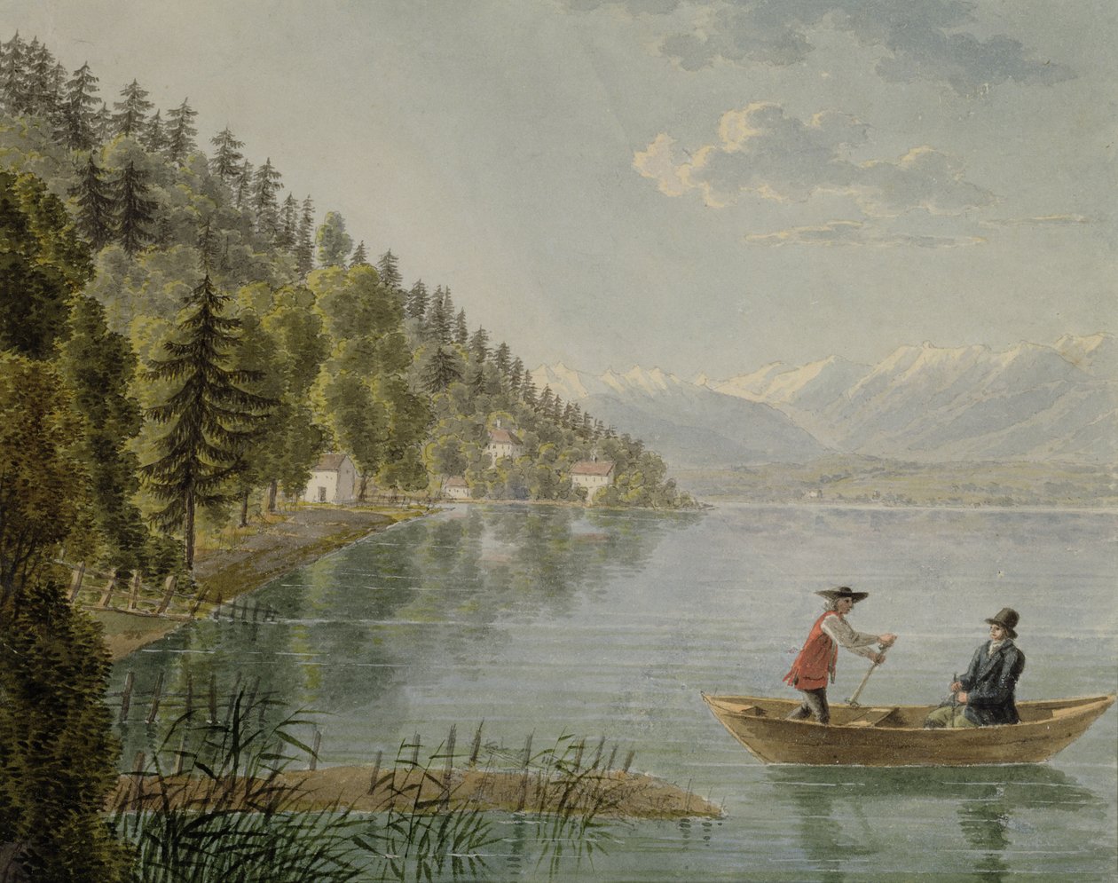 Starnbergsjøen av Louise Cochelet
