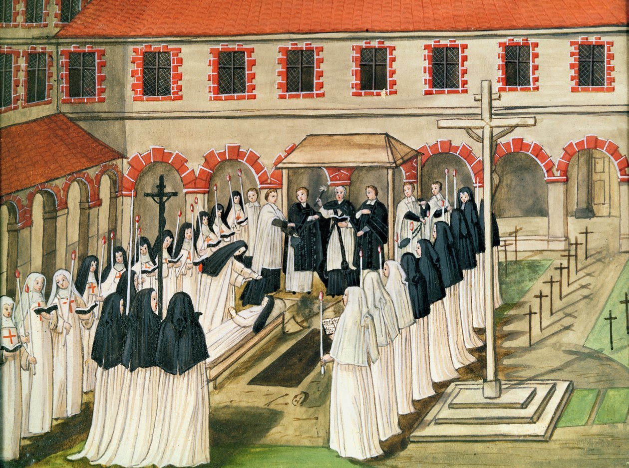 The Burial of a Nun, fra 