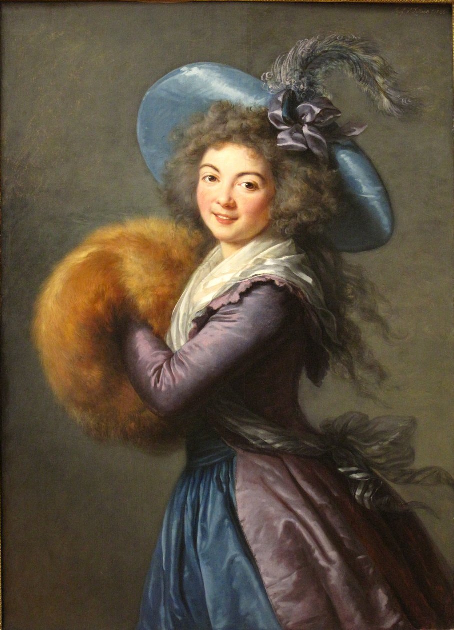 Portrett av Madame Molé-Reymond av Elisabeth Louise Vigee Lebrun