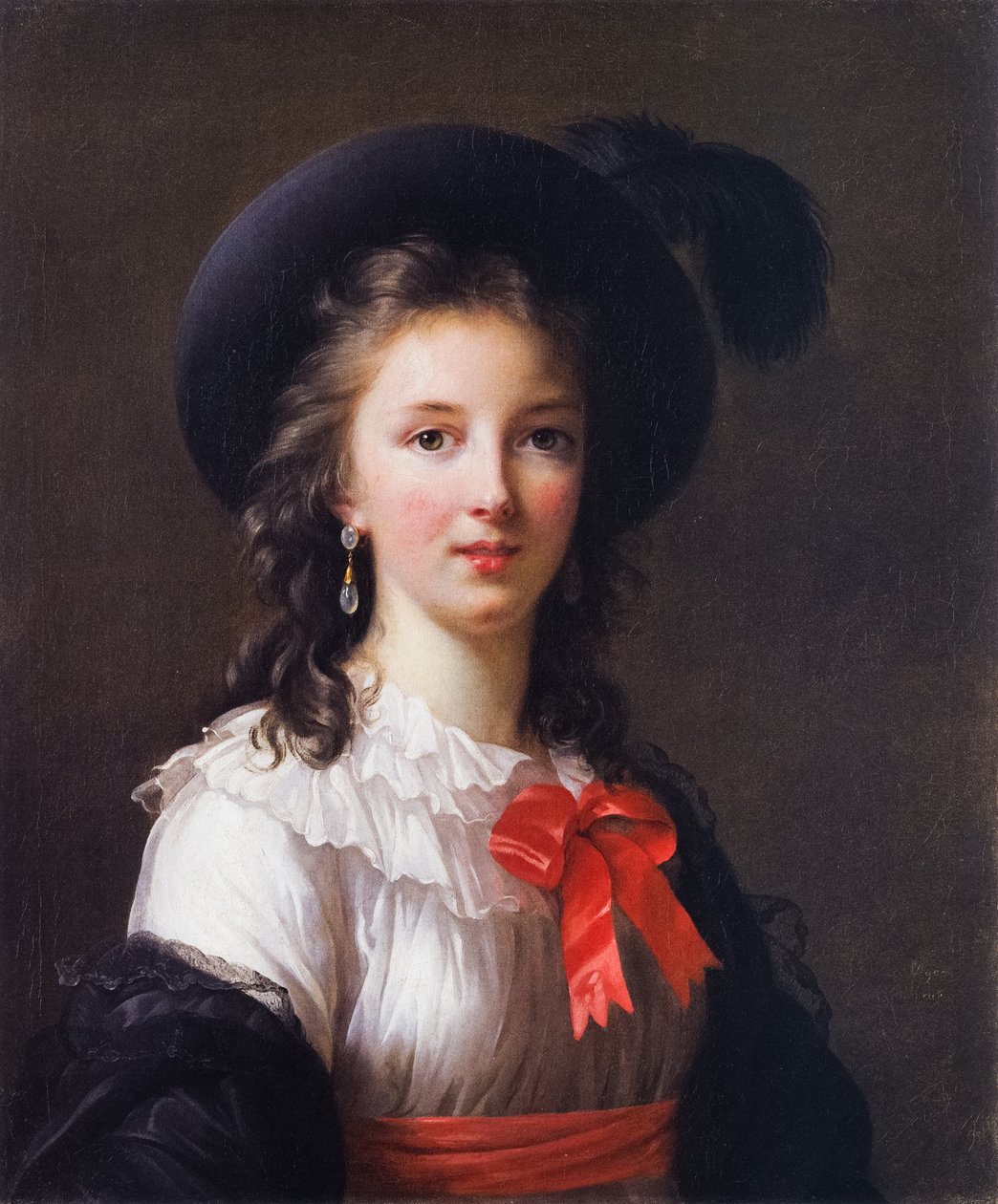 Selvportrett av Elisabeth Louise Vigee Lebrun