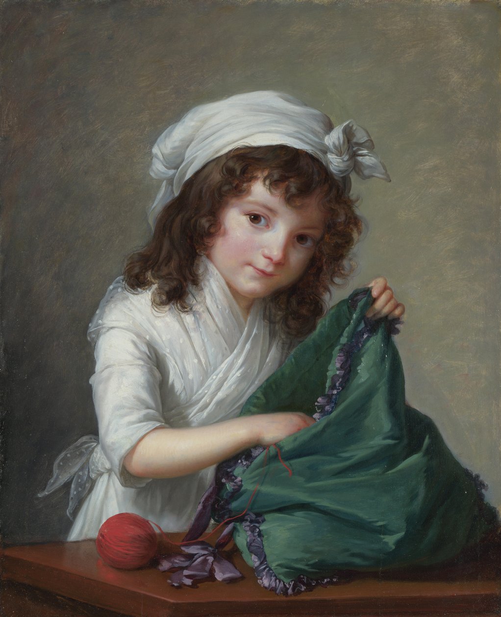 Mademoiselle Alexandrine-Emilie Brongniart, 1788. av Elisabeth Louise Vigee Lebrun