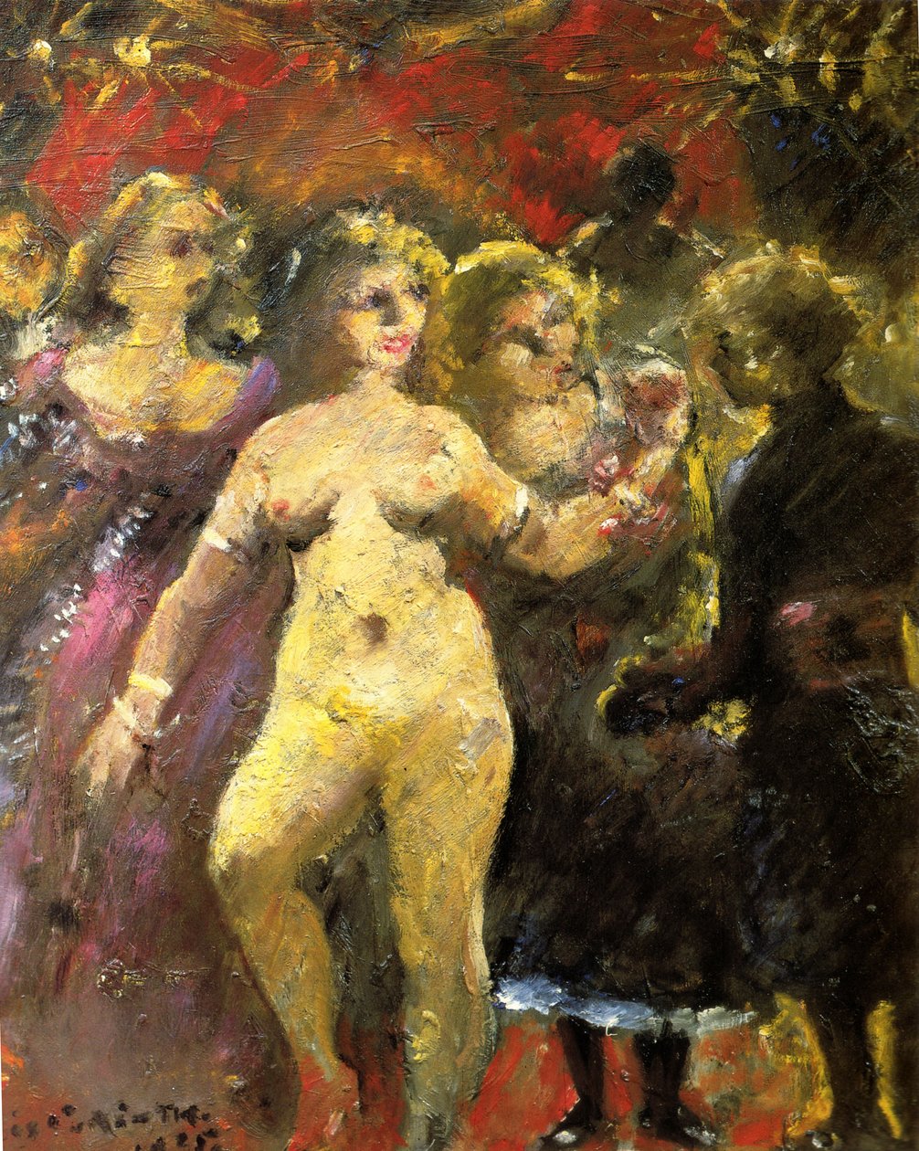 Den vakre fru Imperian av Lovis Corinth