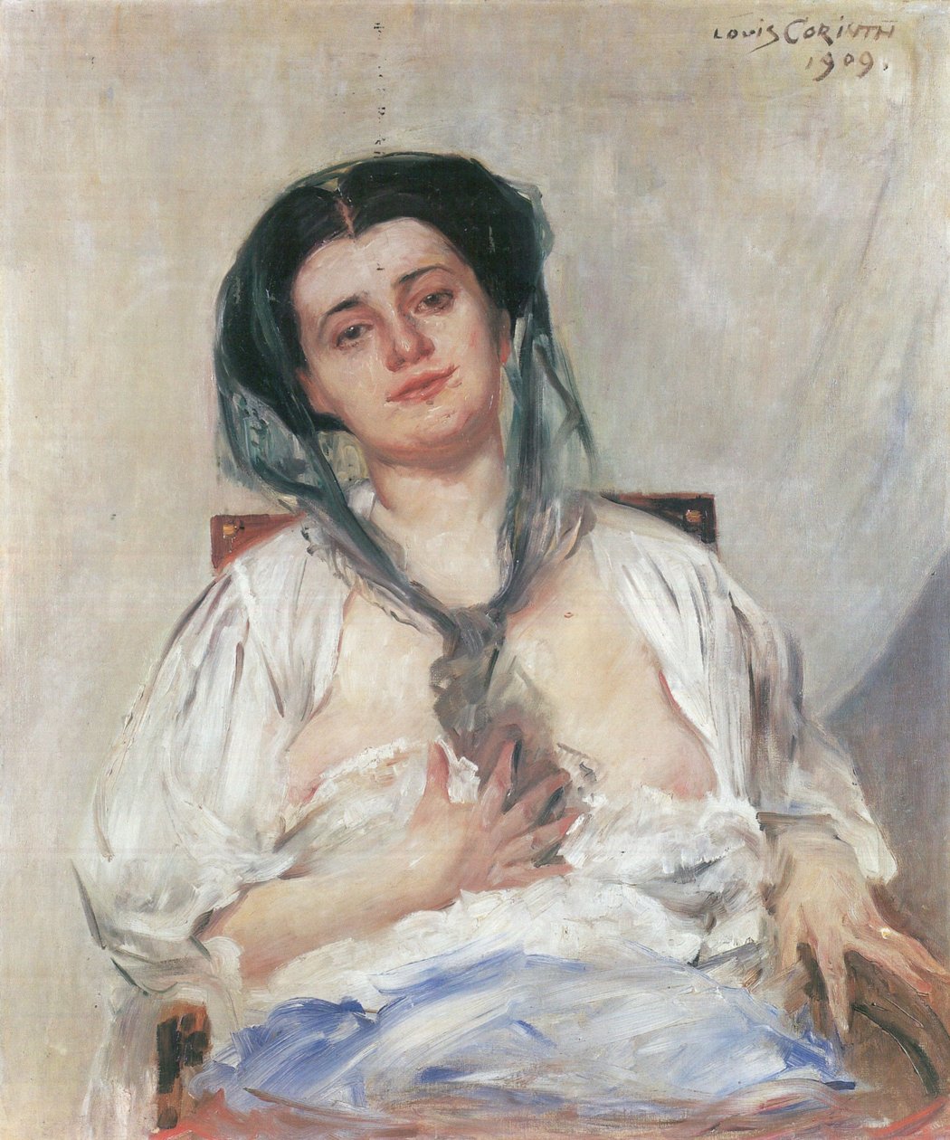 Gravidan kvinne av Lovis Corinth