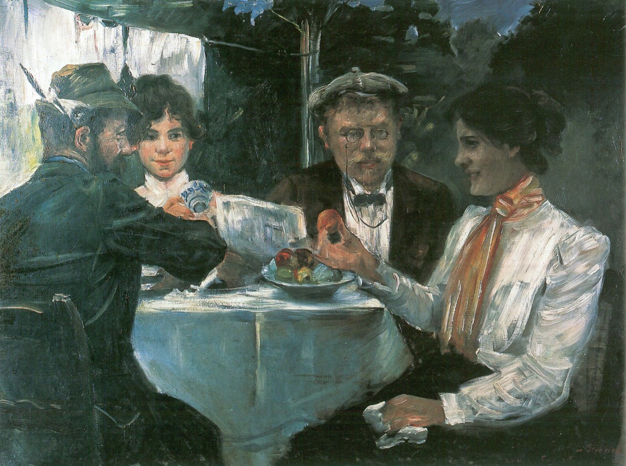 I hagen til Max Halbe av Lovis Corinth