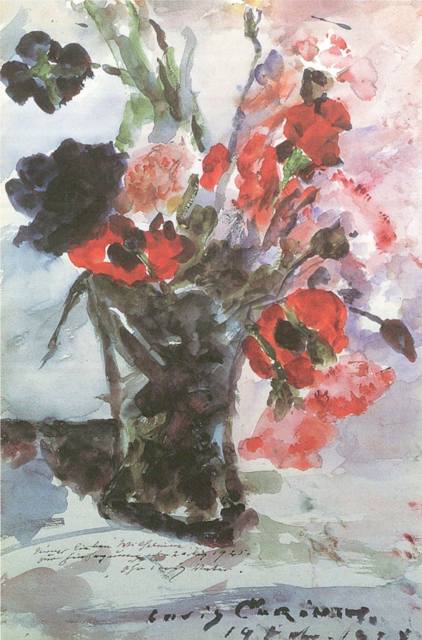 Konfirmasjonsblomster av Lovis Corinth