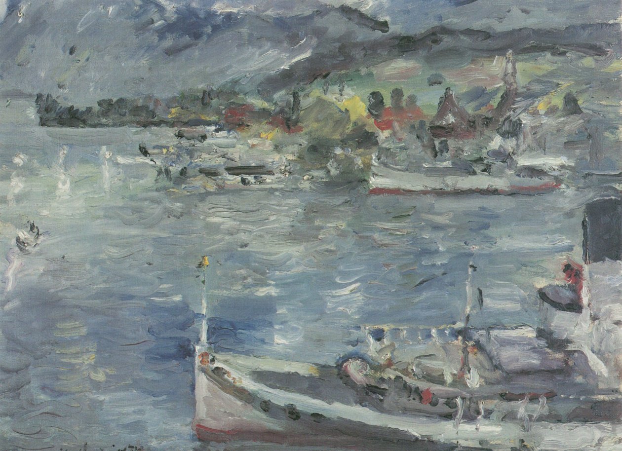 Lake Lucerne om morgenen av Lovis Corinth