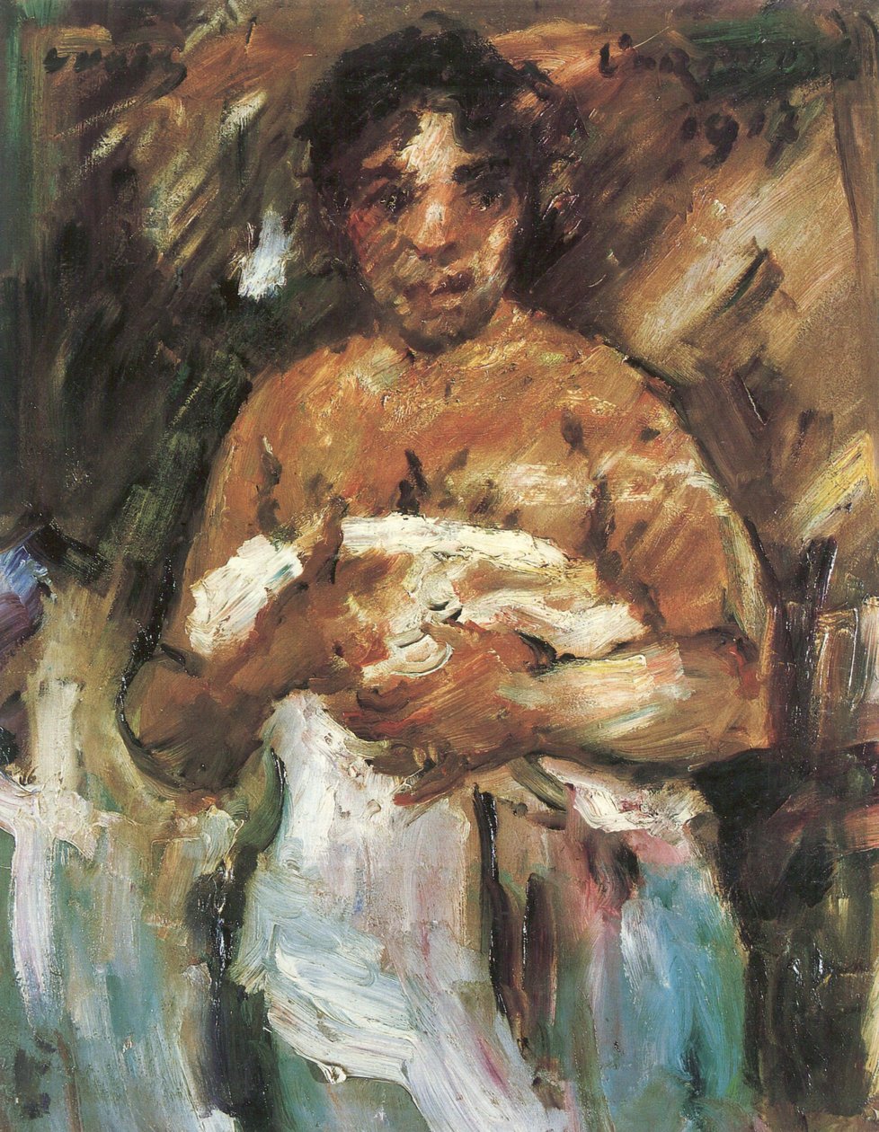 Jenter, avkledning av Lovis Corinth