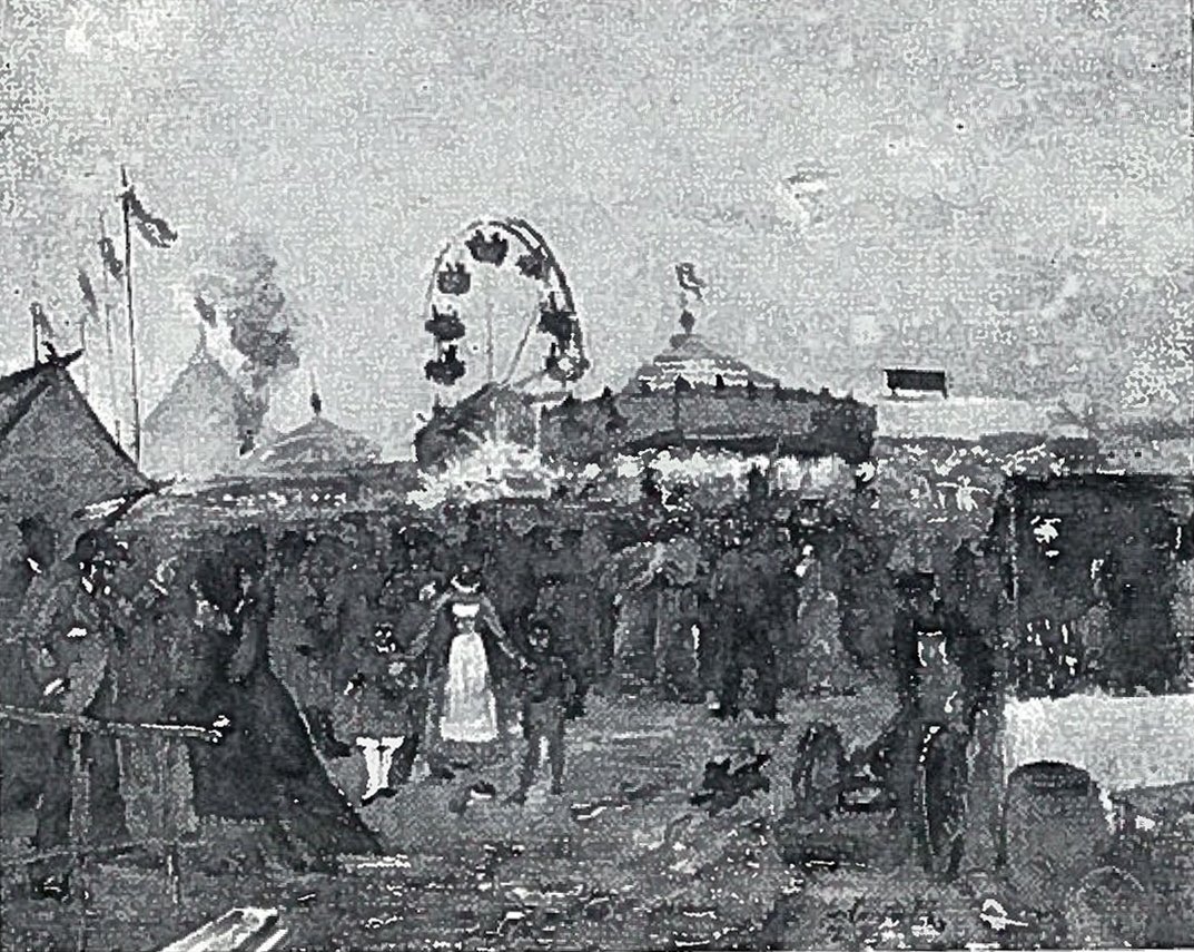 Oktoberfest i München av Lovis Corinth