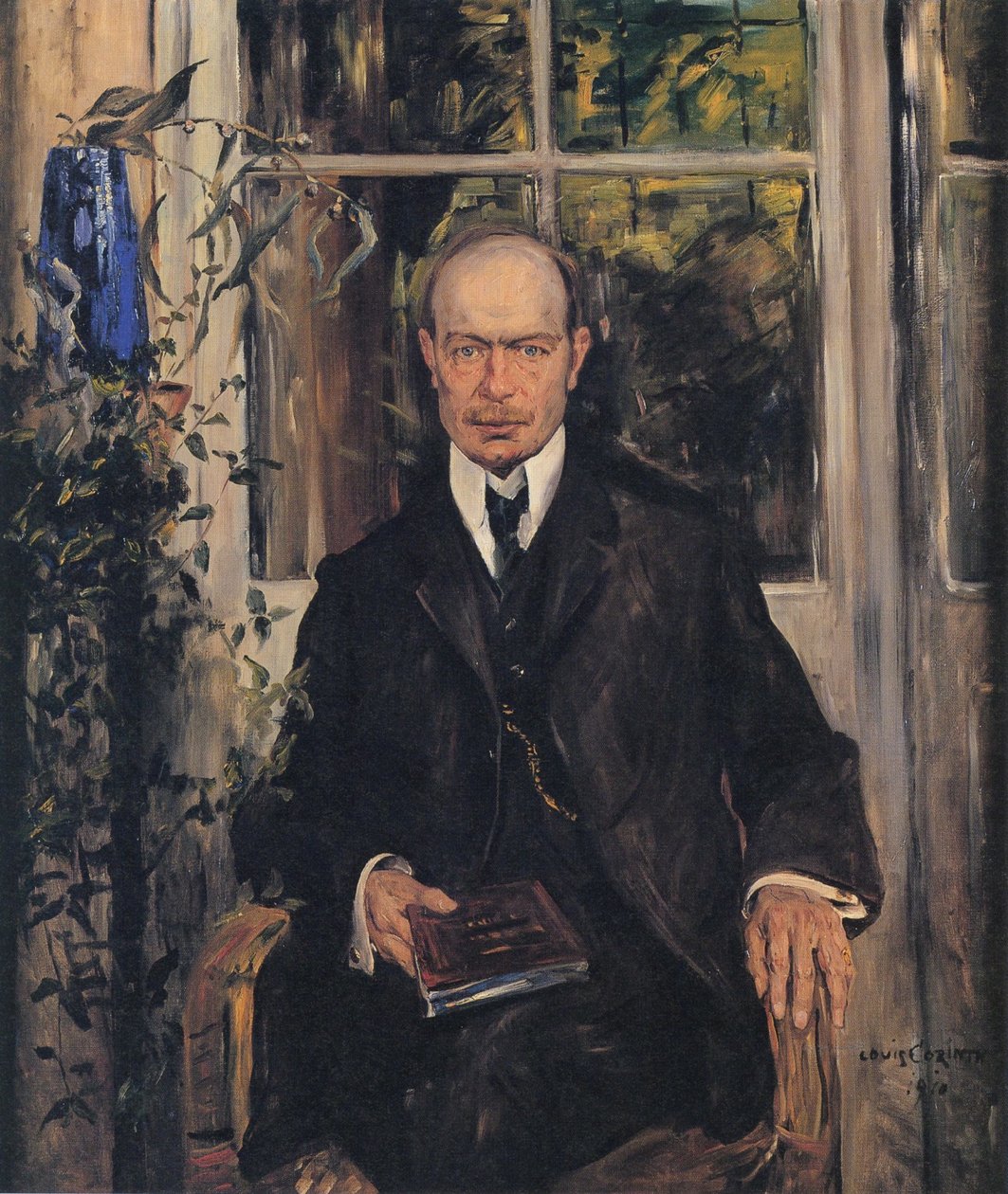 Portrett Henry B. Simms av Lovis Corinth