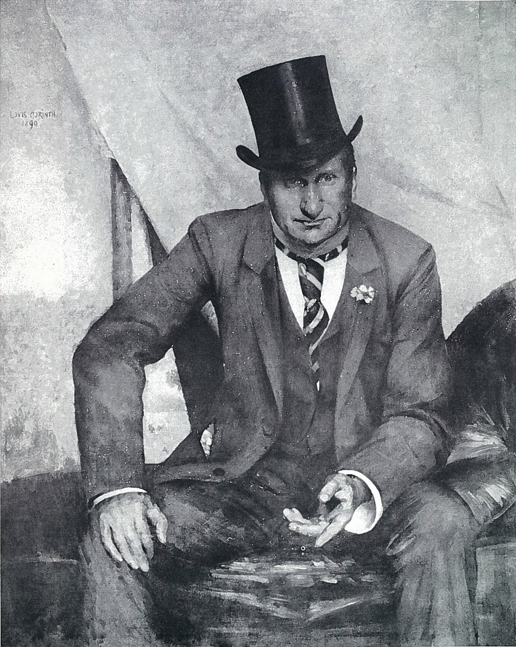 Portrett av skuespilleren Rogalln av Lovis Corinth