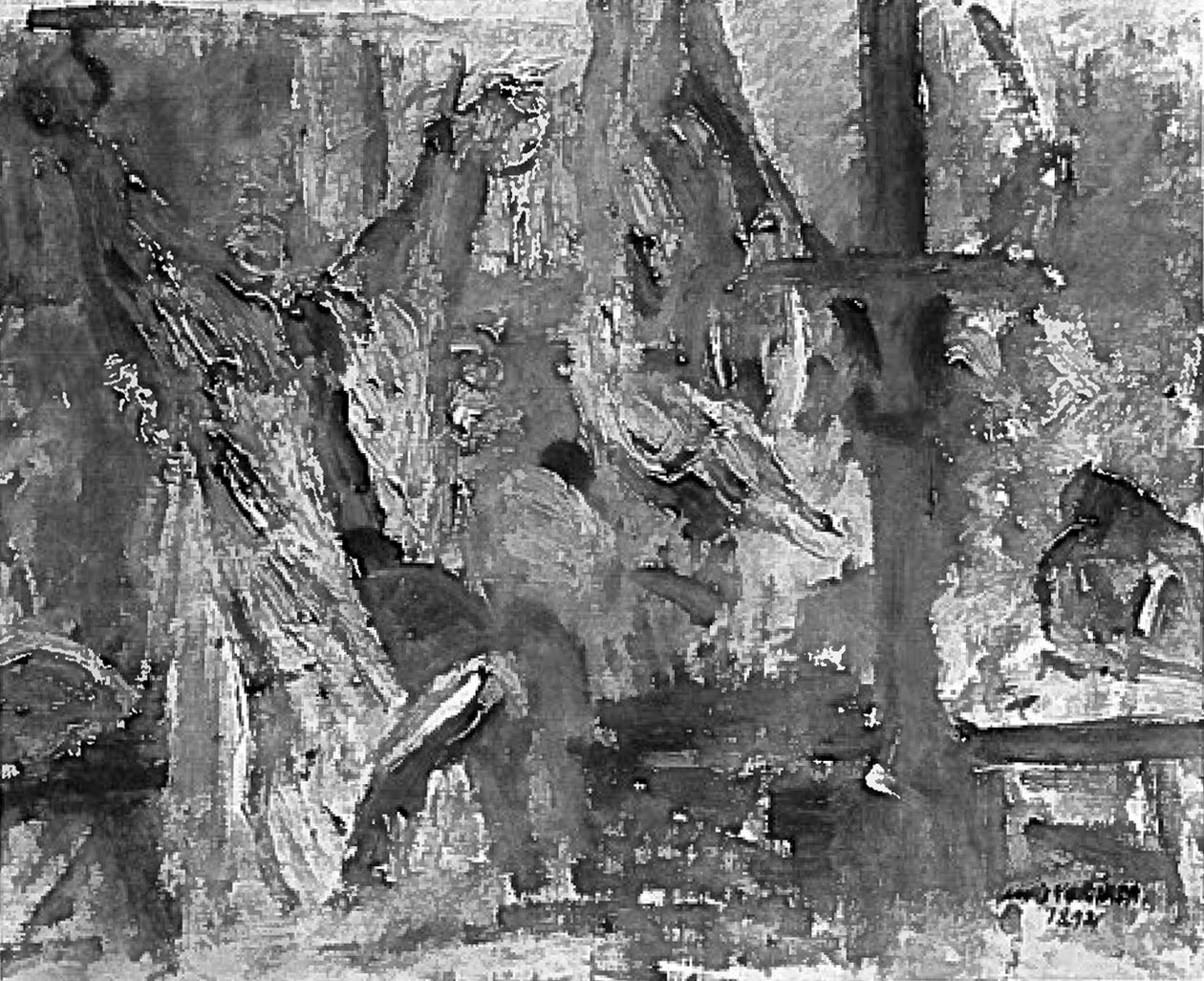 Slakterbutikk av Lovis Corinth