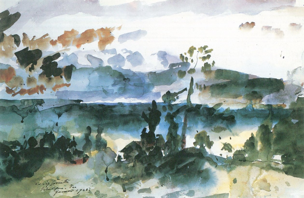 Walchenseen av Lovis Corinth