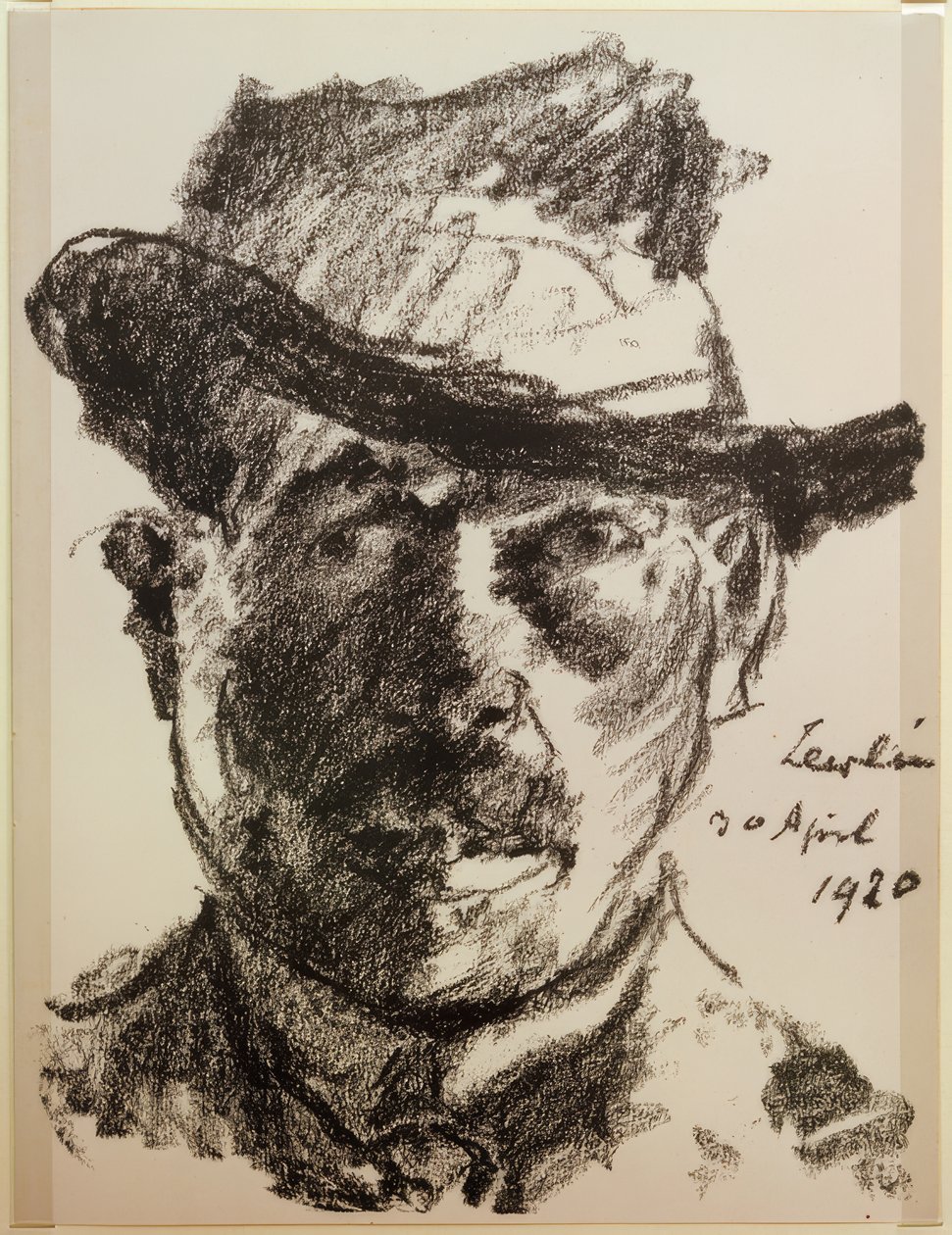Selvportrett av Lovis Corinth