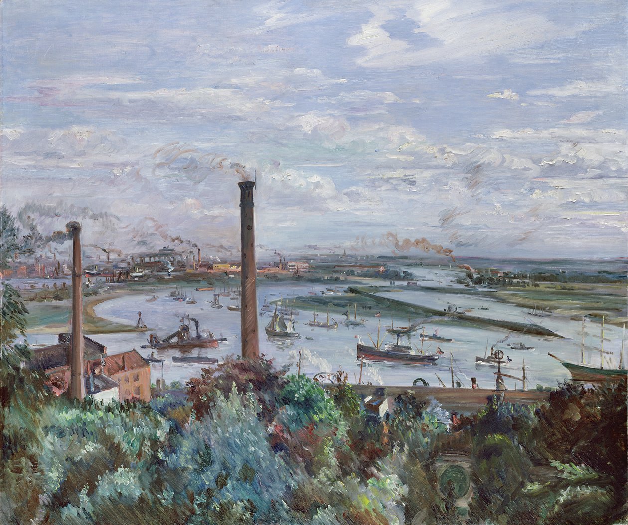 Utsikt over Kohlbrand, 1911 av Lovis Corinth