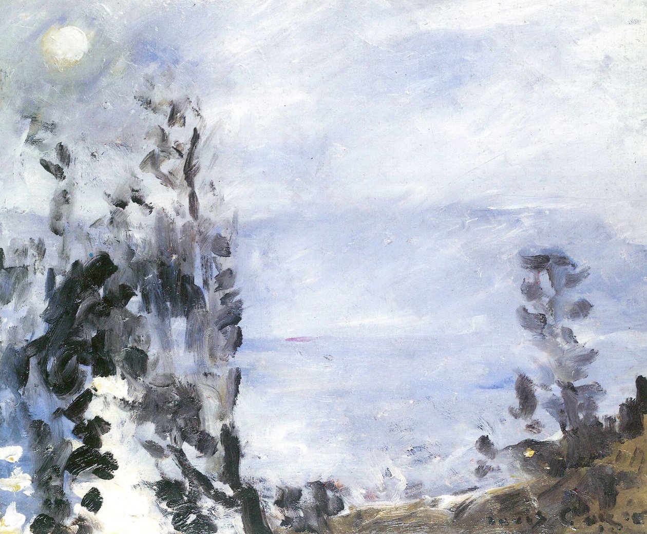 Walchensee, Junimond av Lovis Corinth