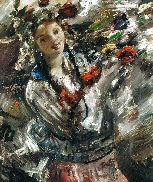 Flora av Lovis  Corinth