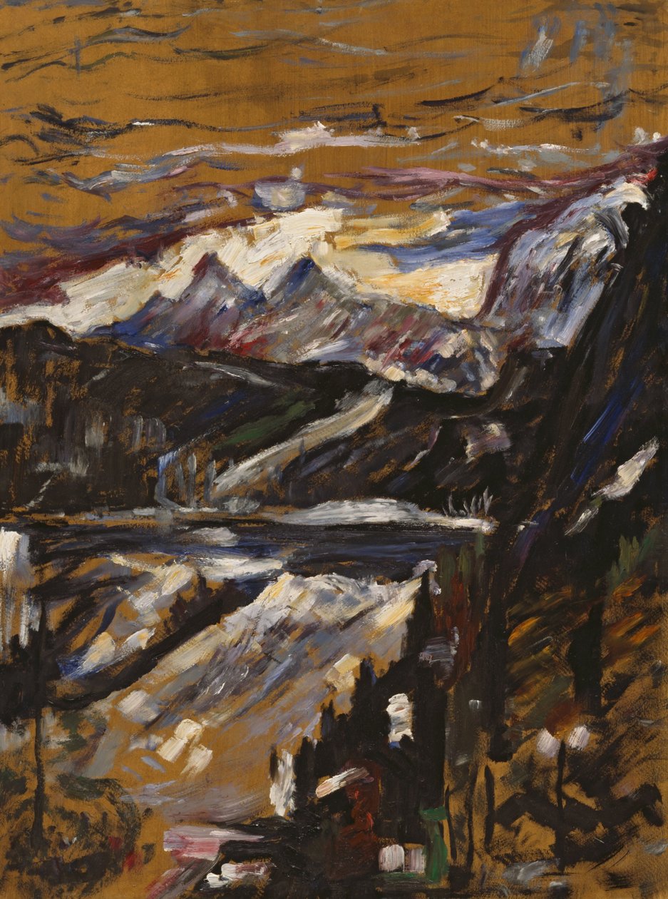 Der Walchensee av Lovis Corinth
