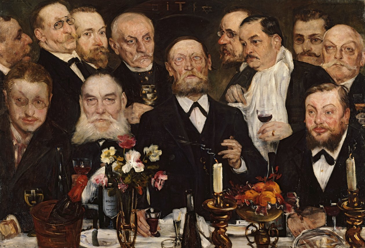 Logebrødrene av Lovis Corinth