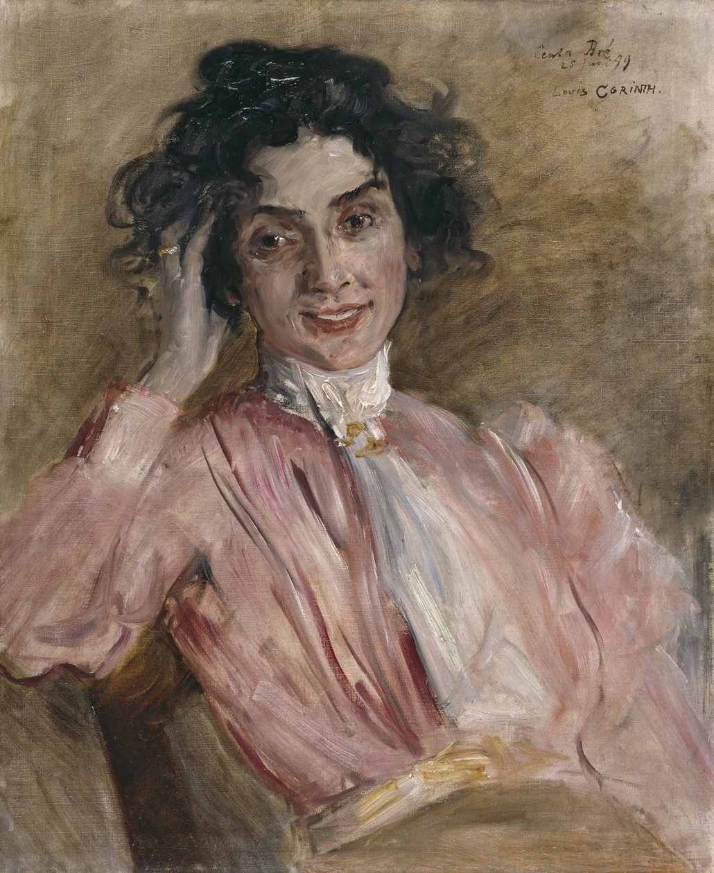 Skuespillerinnen Centa Bre av Lovis Corinth