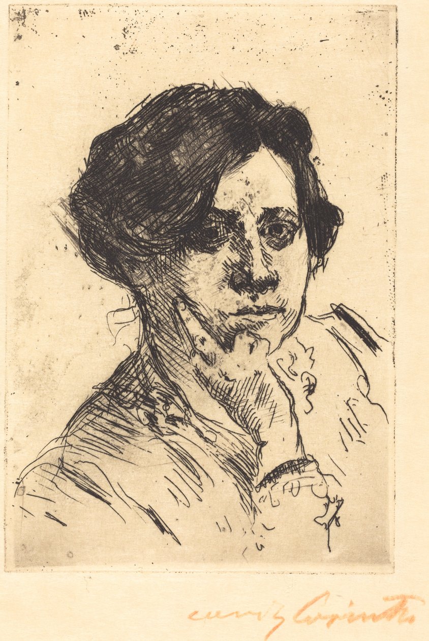 Leder for kvinne av Lovis Corinth