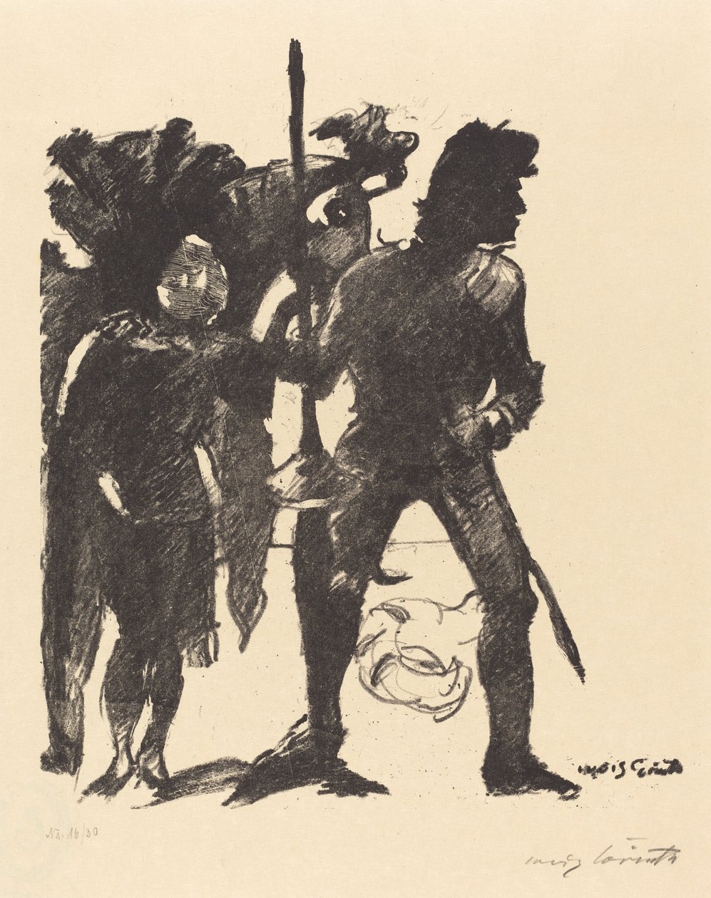 Götz von Berlichingen, 1920. av Lovis Corinth