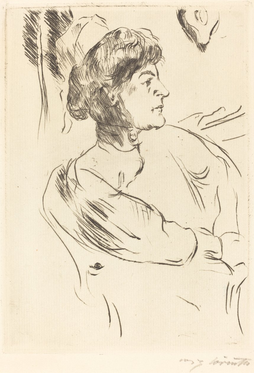 sykepleier av Lovis Corinth