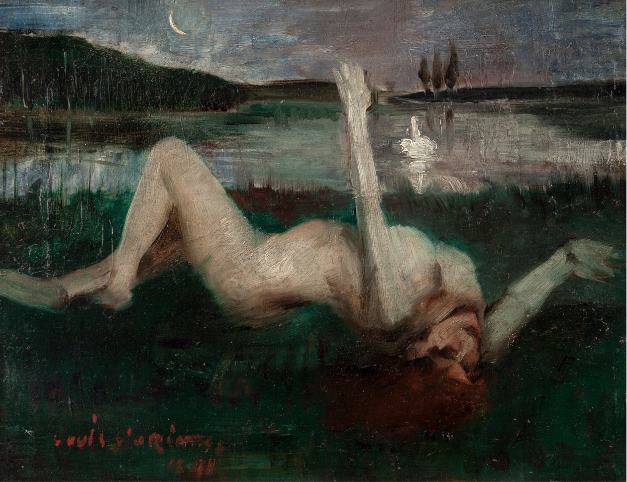 Leda, 1890. av Lovis Corinth