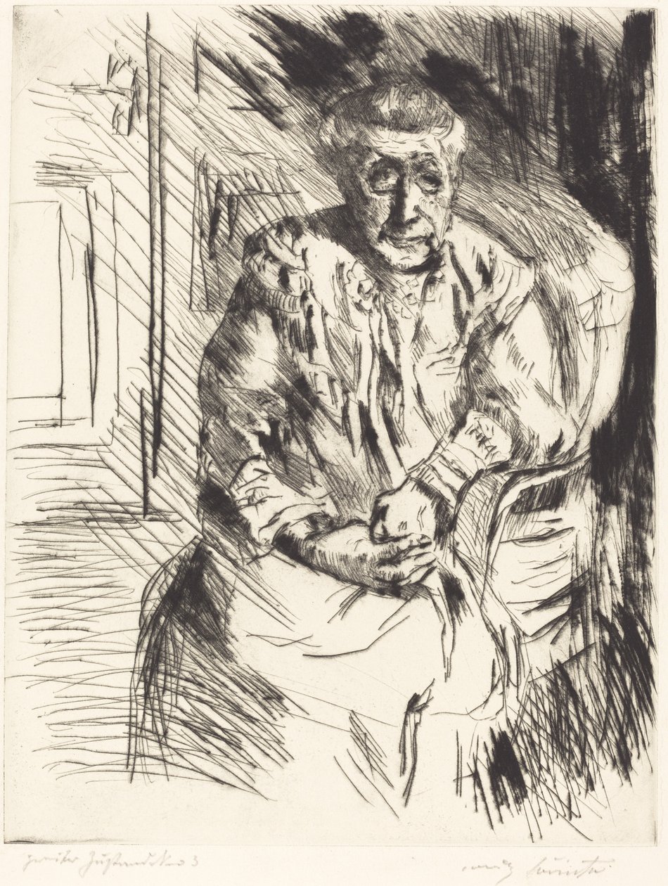 Ma Belle Mere (svigermor) av Lovis Corinth