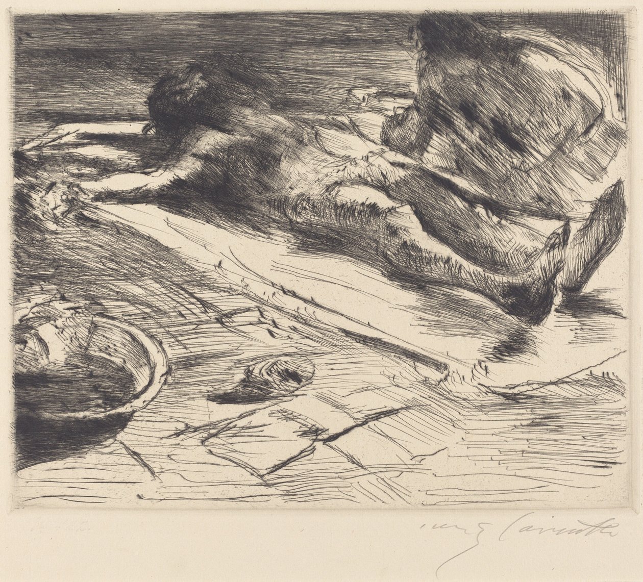 Pietà, 1920. av Lovis Corinth