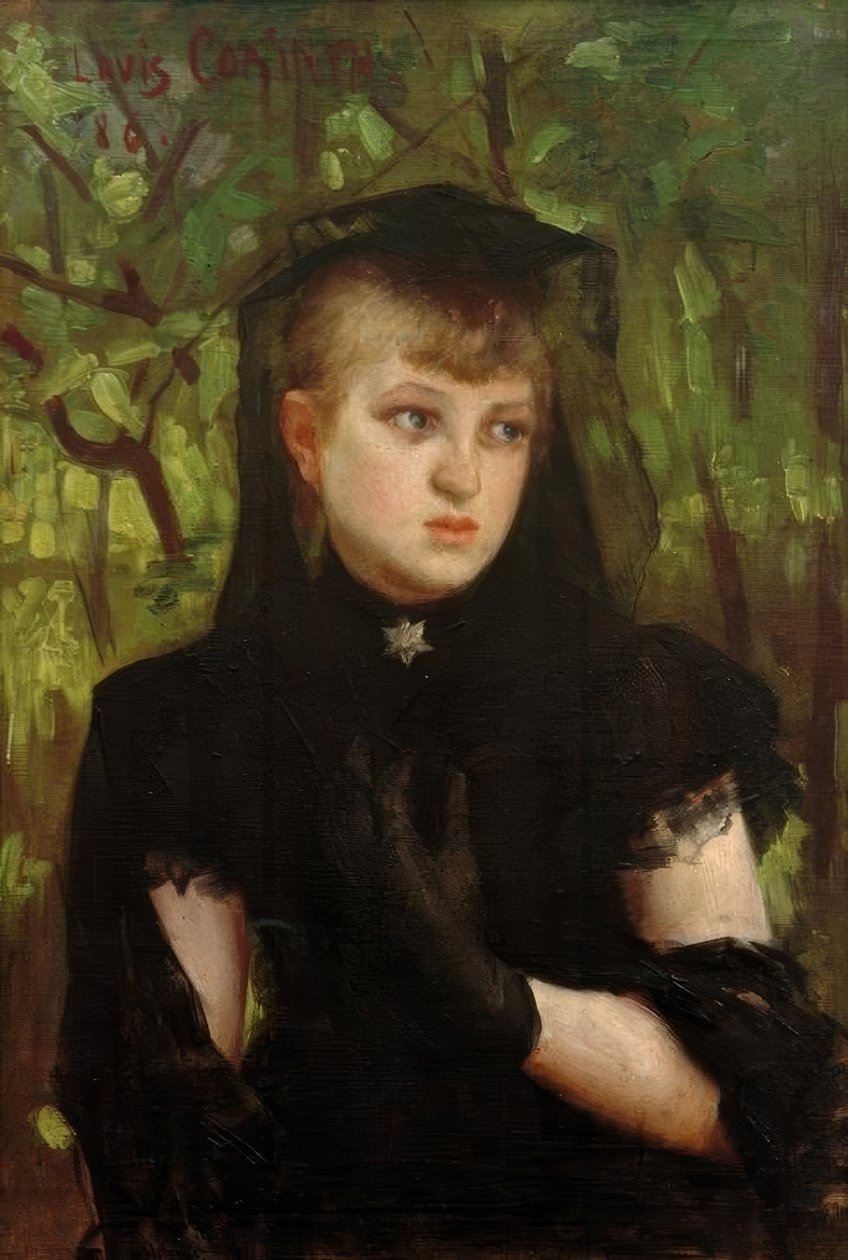 Portrett av fru Behn av Lovis Corinth