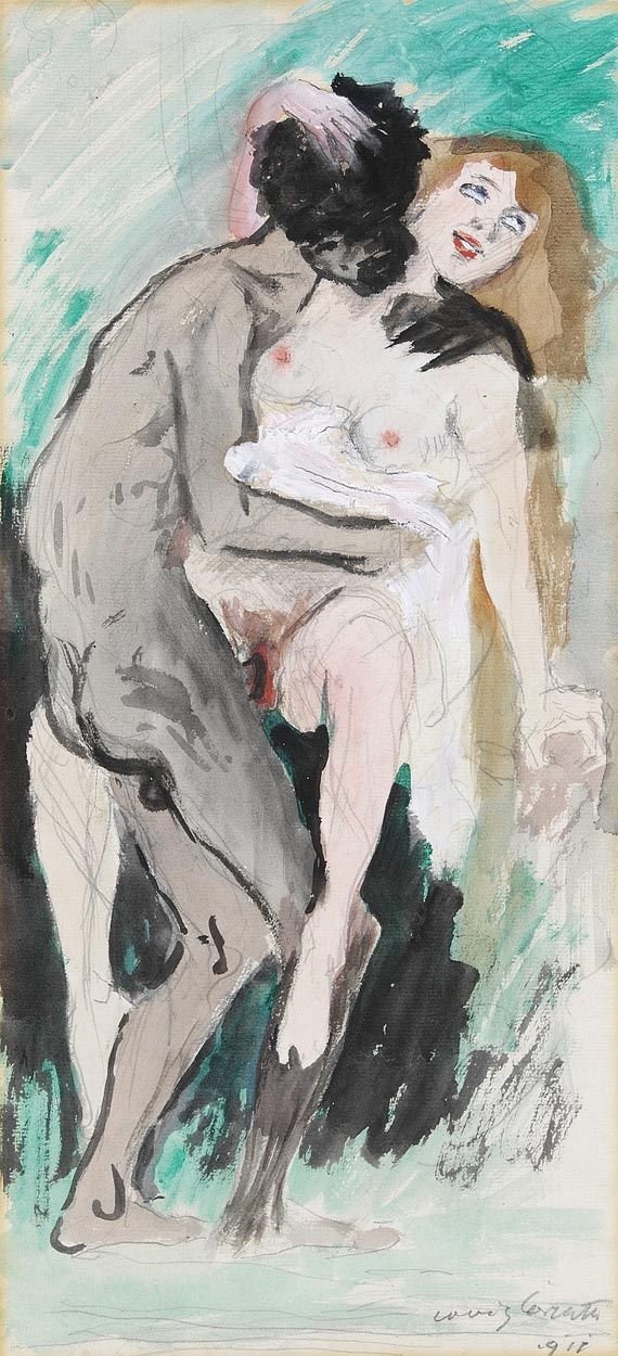 Svart og blond av Lovis Corinth