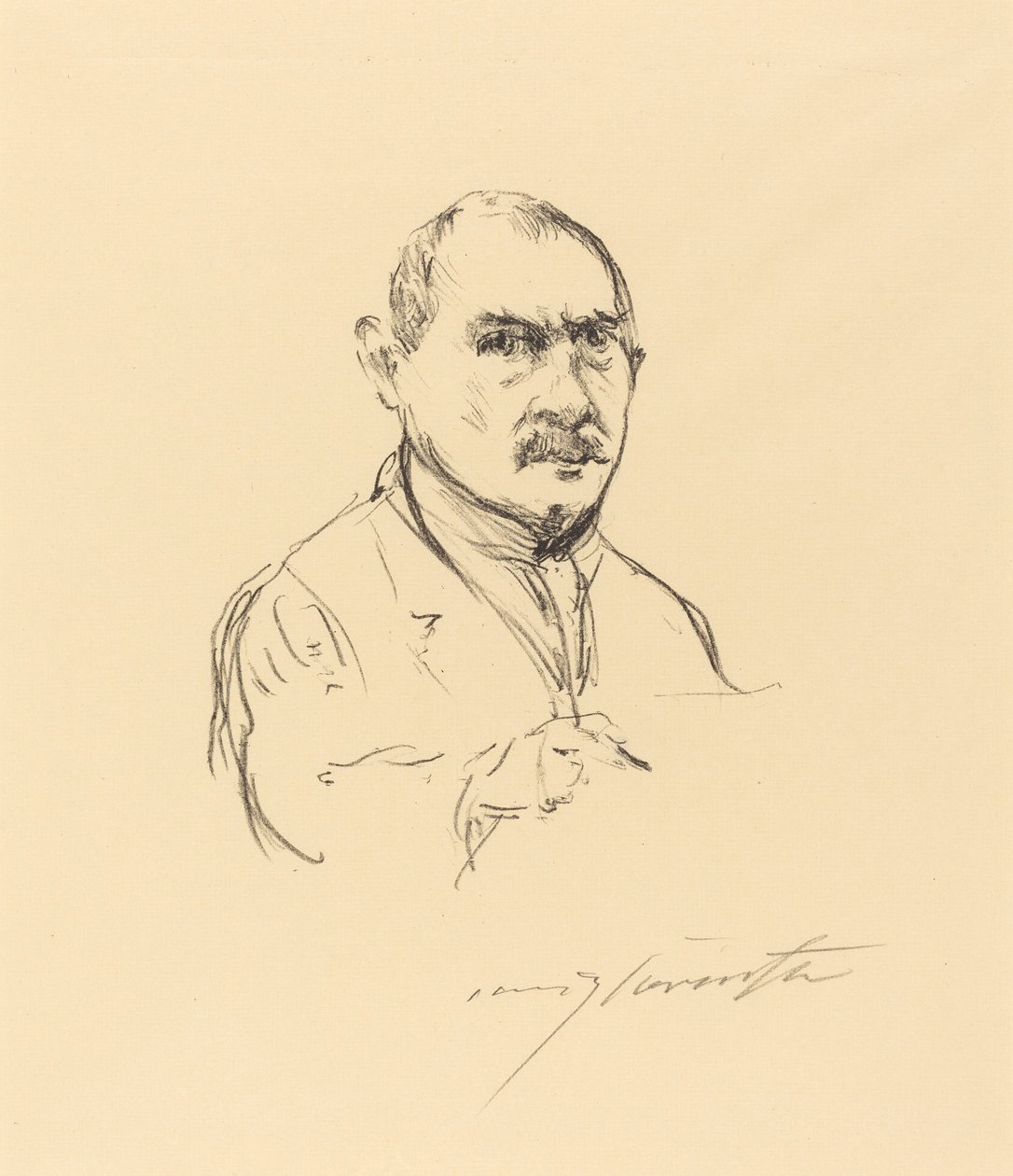 Selvportrett, 1914. av Lovis Corinth