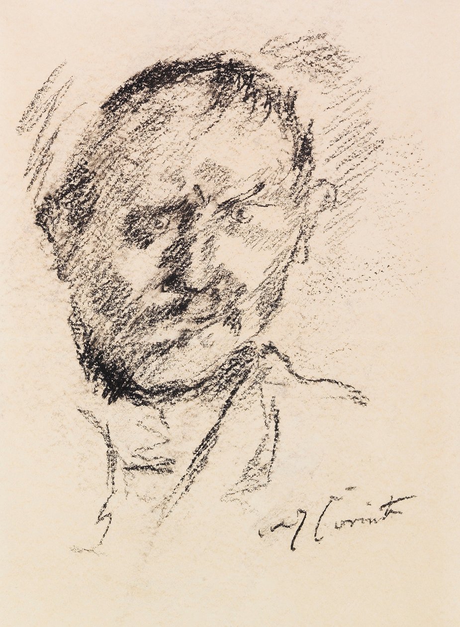 Selvportrett, ca. 1925. av Lovis Corinth