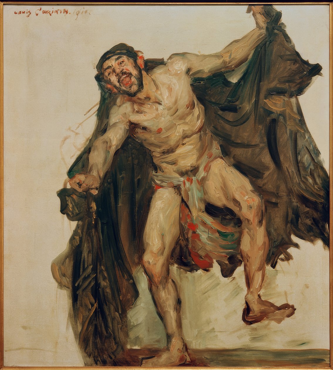 Virvlende dervisj av Lovis Corinth