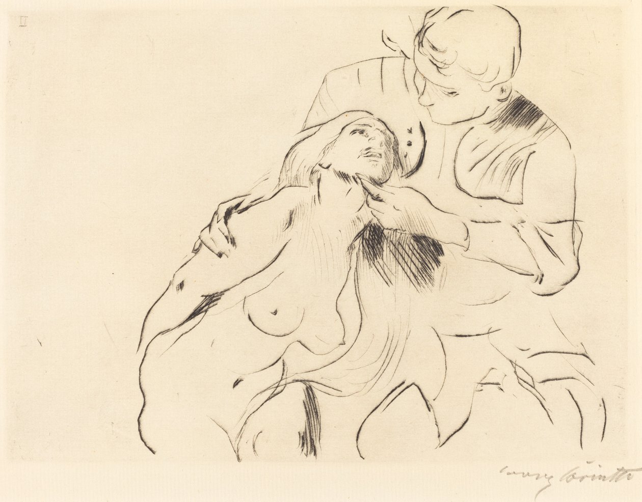 Versöhnung The Reconciliation, 1914. av Lovis Corinth