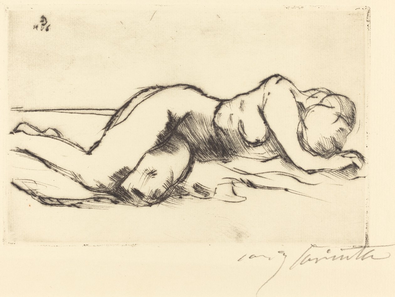 Naken kvinne av Lovis Corinth