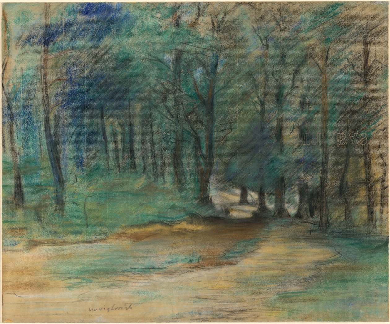 Skogsvei av Lovis Corinth