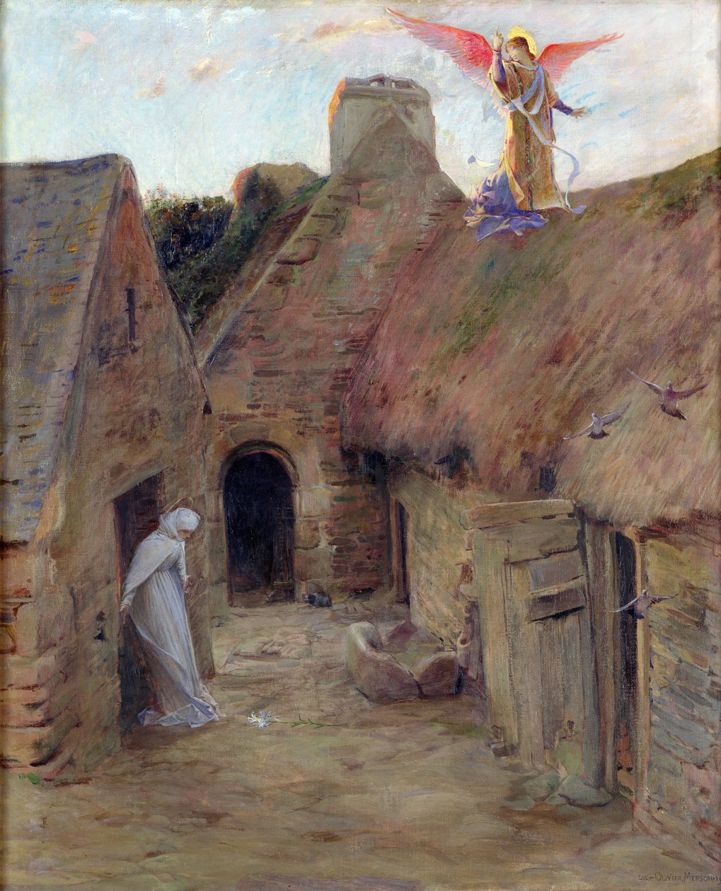 Bebudelsen, 1908 av Luc Oliver Merson