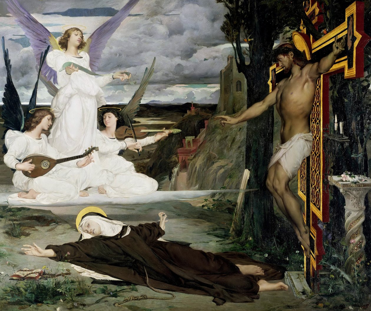 Visjonen, 1872. av Luc Olivier Merson
