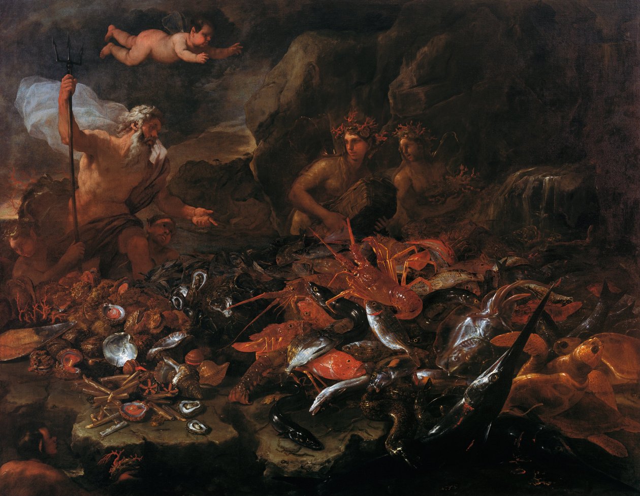 Giuseppe Recco av Luca Giordano